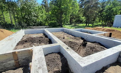 Земляные и фундаментные работы